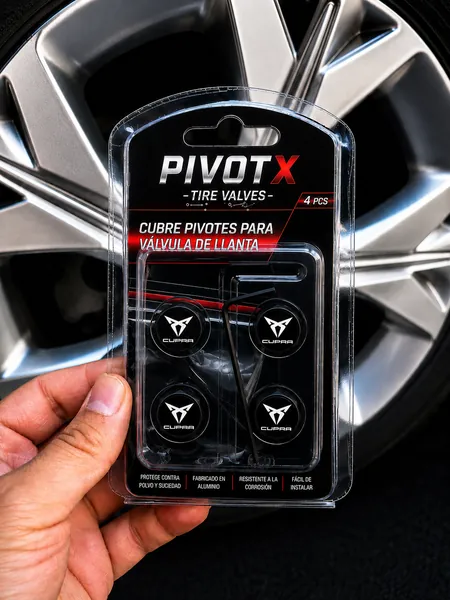 Cubrepivote PIVOTX diseño CUPRA