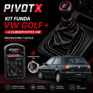 Kit funda + cubrepivotes VW